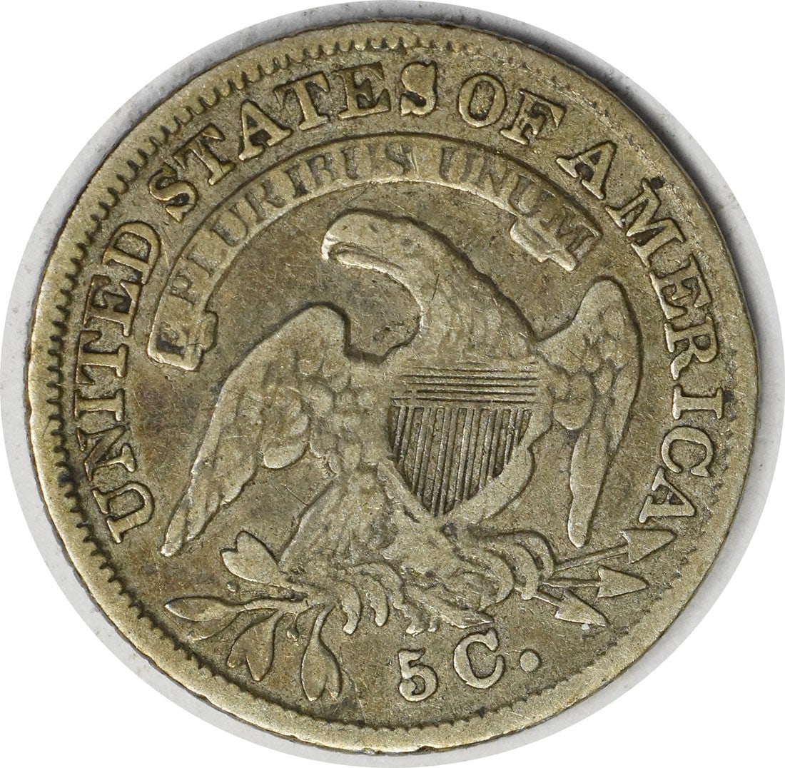 Bust half dime silver uncertified 1835 - 2