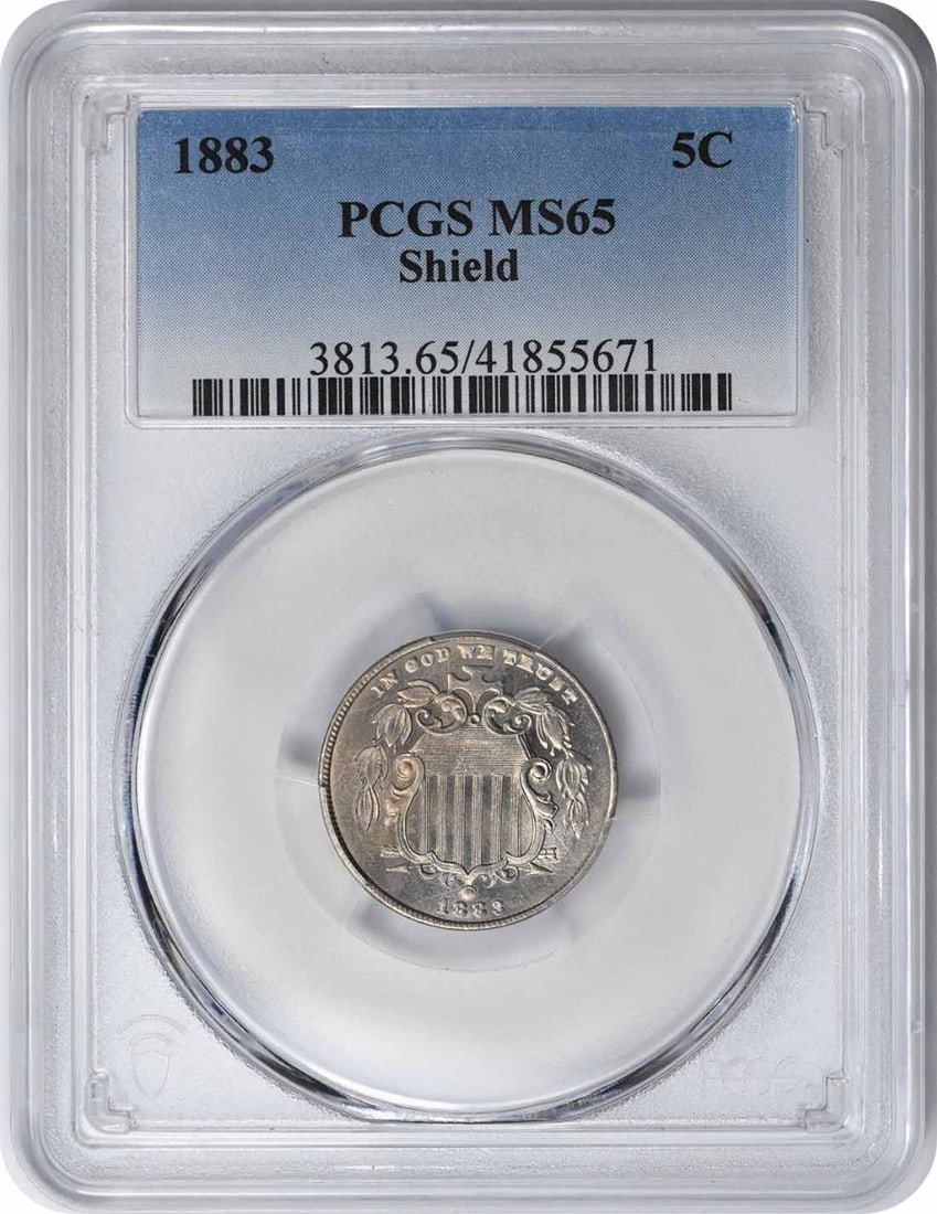 1883 Shield Nickel MS65 PCGS (1 of 1)
