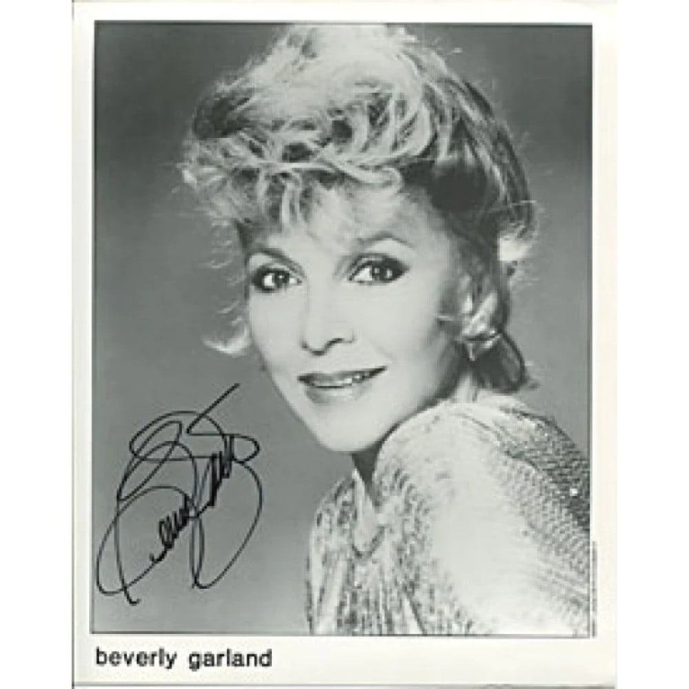 Signed 8x10 Photo By Beverly Garland (1 of 1)
