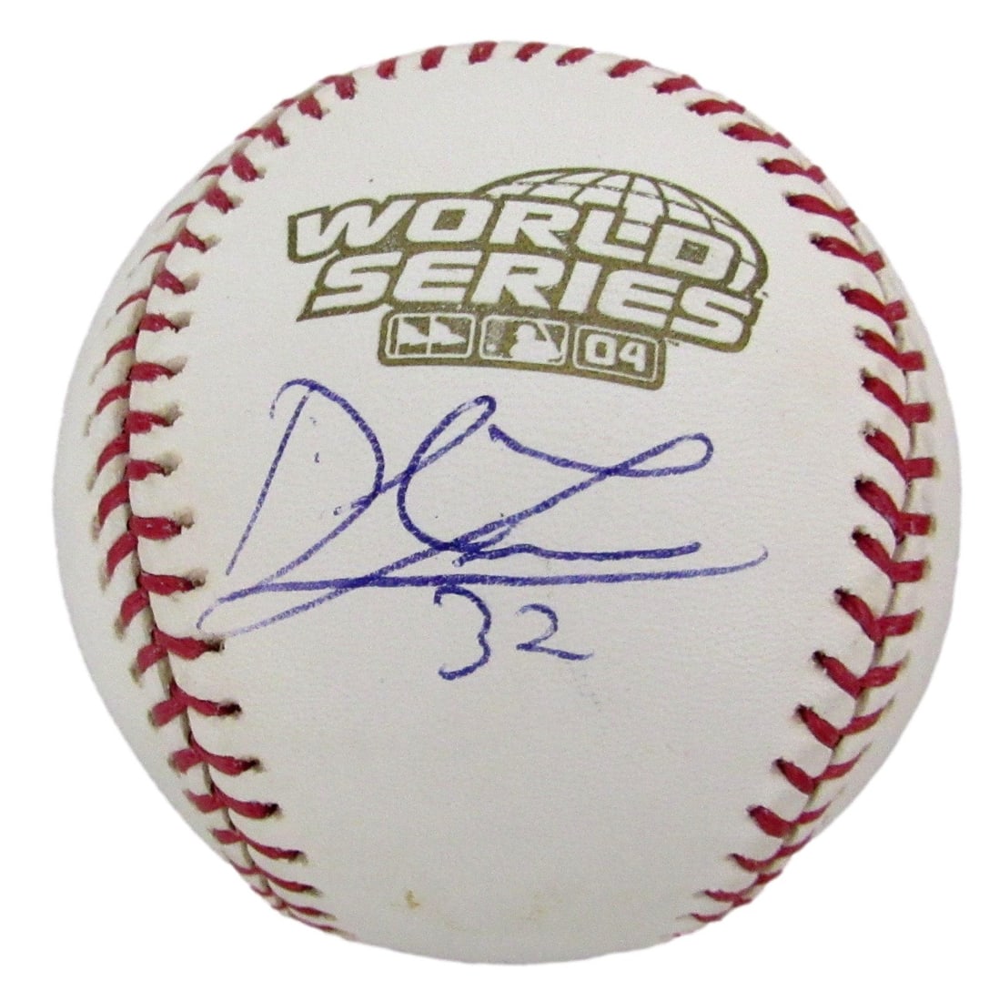 Derek Lowe Signed/ Auto 2004 World Series Baseball Boston Red Sox JSA 208265 (1 of 3)