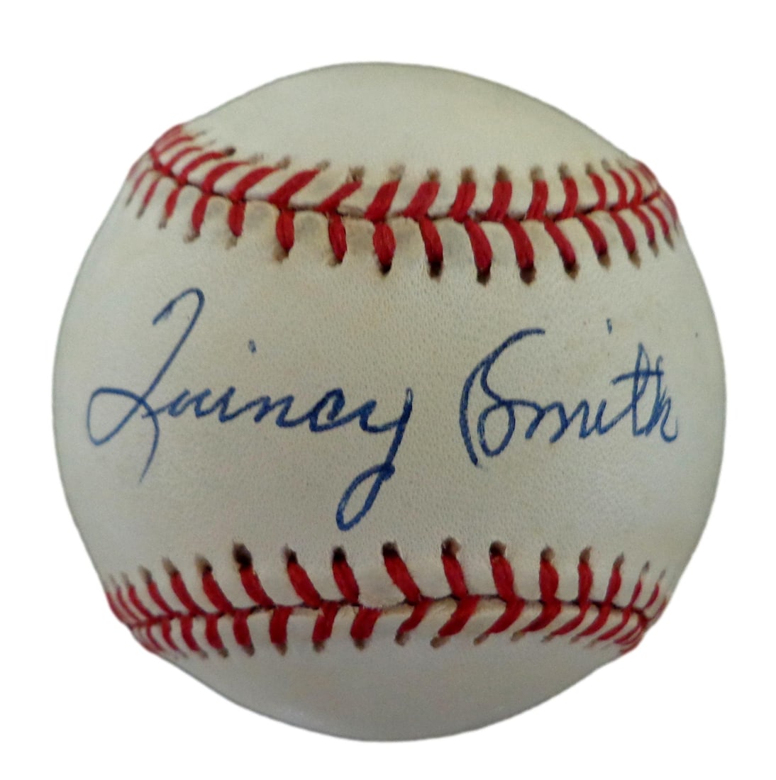 Quincy Smith OAL Negro League Black Barons Autographed Baseball JSA 180172 (1 of 3)