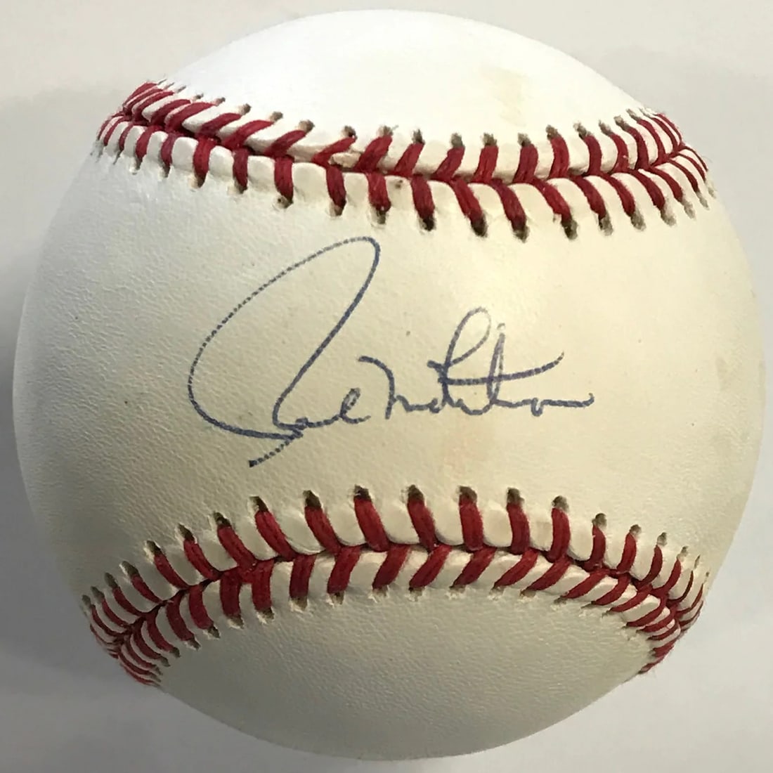 Paul Molitor Autographed Baseball (JSA): Paul Molitor Autographed Baseball (JSA) Paul Molitor's blue pen signature across the sweet spot of an Official American League Bobby Brown baseball adds a touch of nostalgia to any collection. This