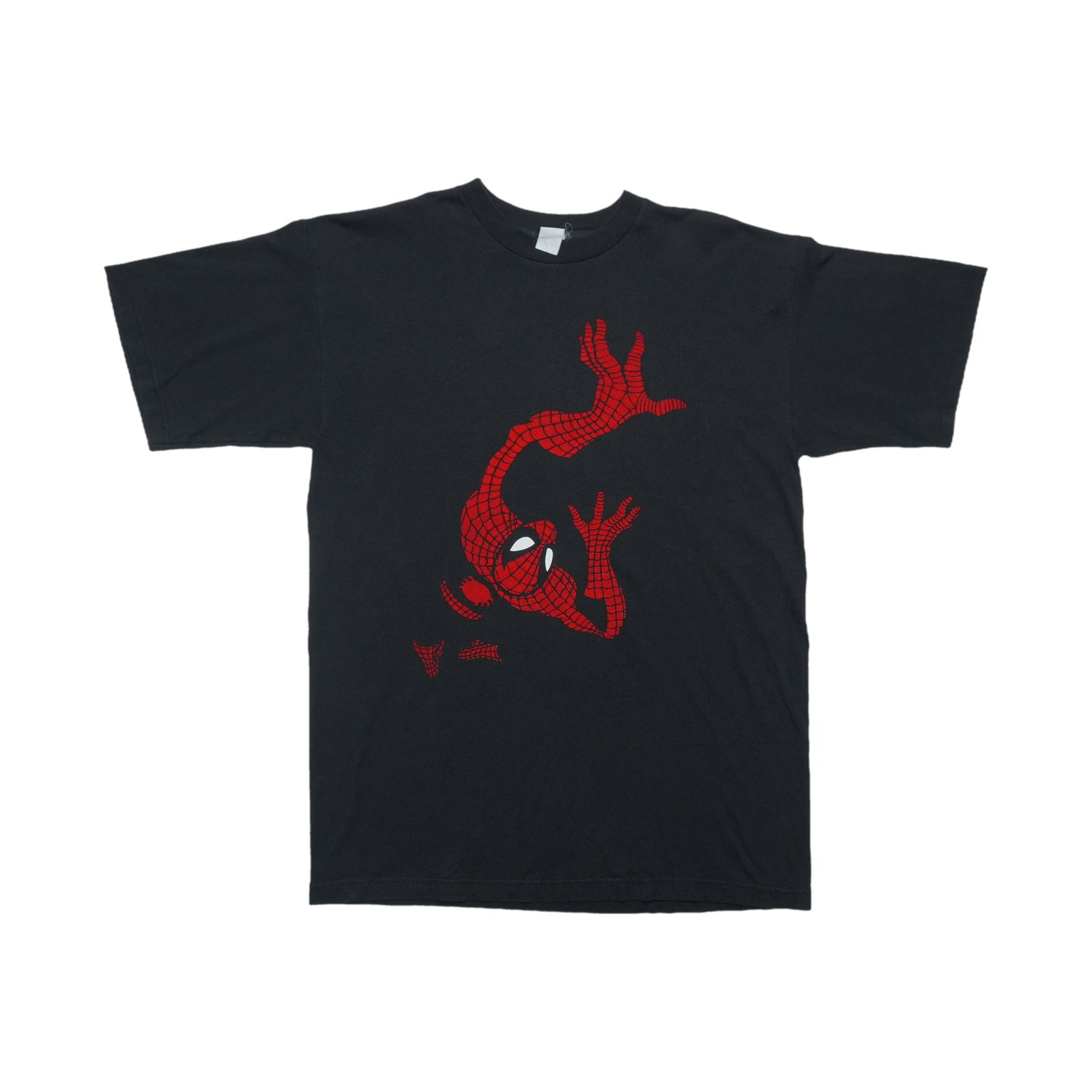 1990s Spider-Man Marvel Shirt: 1990s Spider-Man Marvel Shirt Excellent condition, no holes or stains, this vintage 1990s Spider-Man Marvel Shirt is a true retro find. Made from 100% cotton, it features a classic black design with