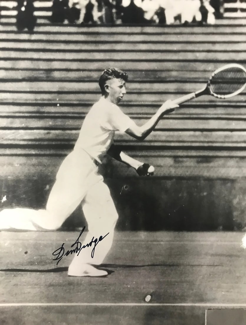 Don Budge Autographed Tennis 8x10 Photo (1 of 1)