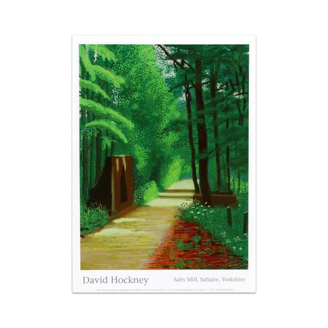 Original Exhibition Poster David Hockney -2nd June 2011 The Arrival of Spring: Original Exhibition Poster David Hockney -2nd June 2011 The Arrival of Spring Item Specifics: Artist: David Hockney Unit Of Sale: Single Piece Character: David Hockney Size: Medium Signed: No