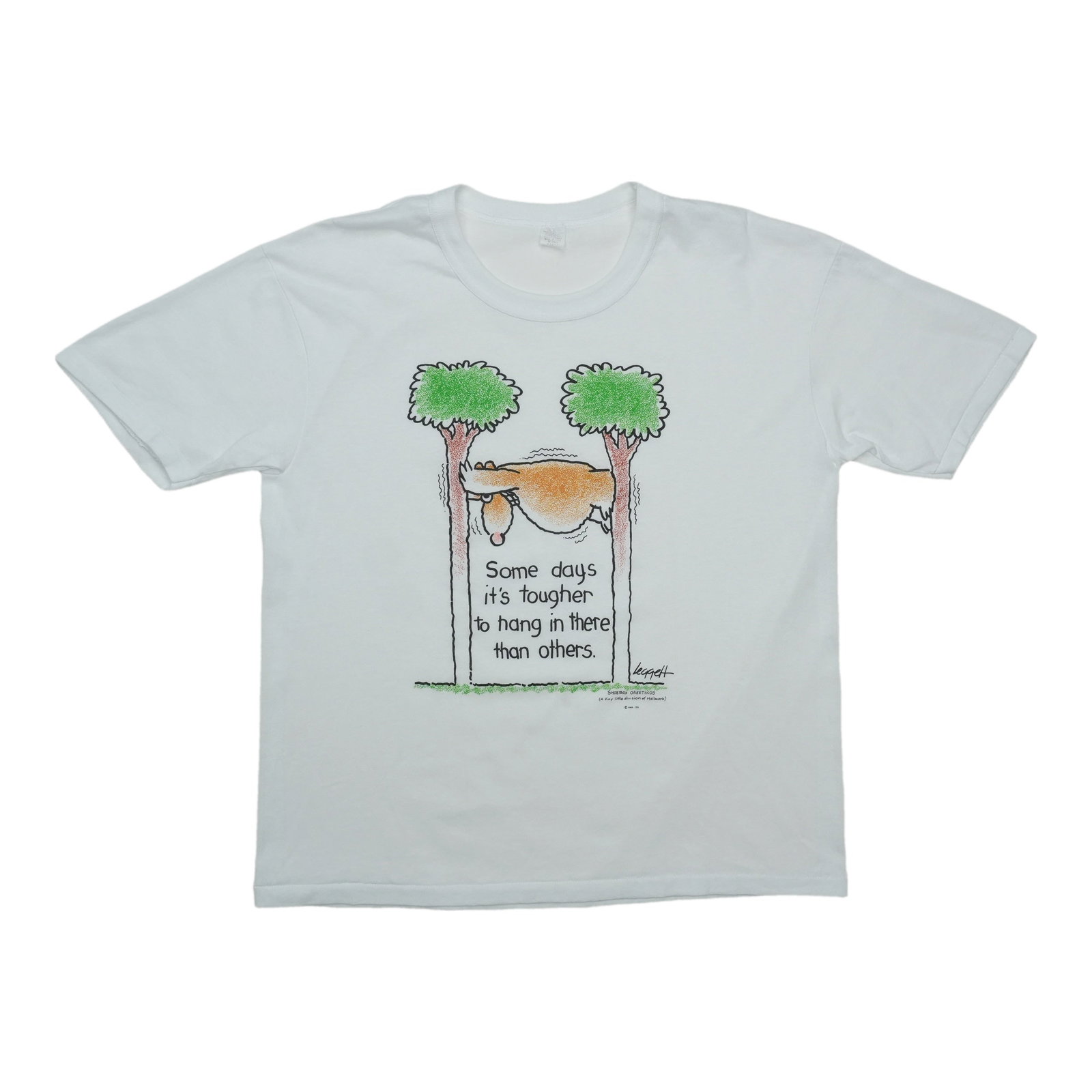 1990s Hang In There Horse Cartoon Shirt (1 of 4)