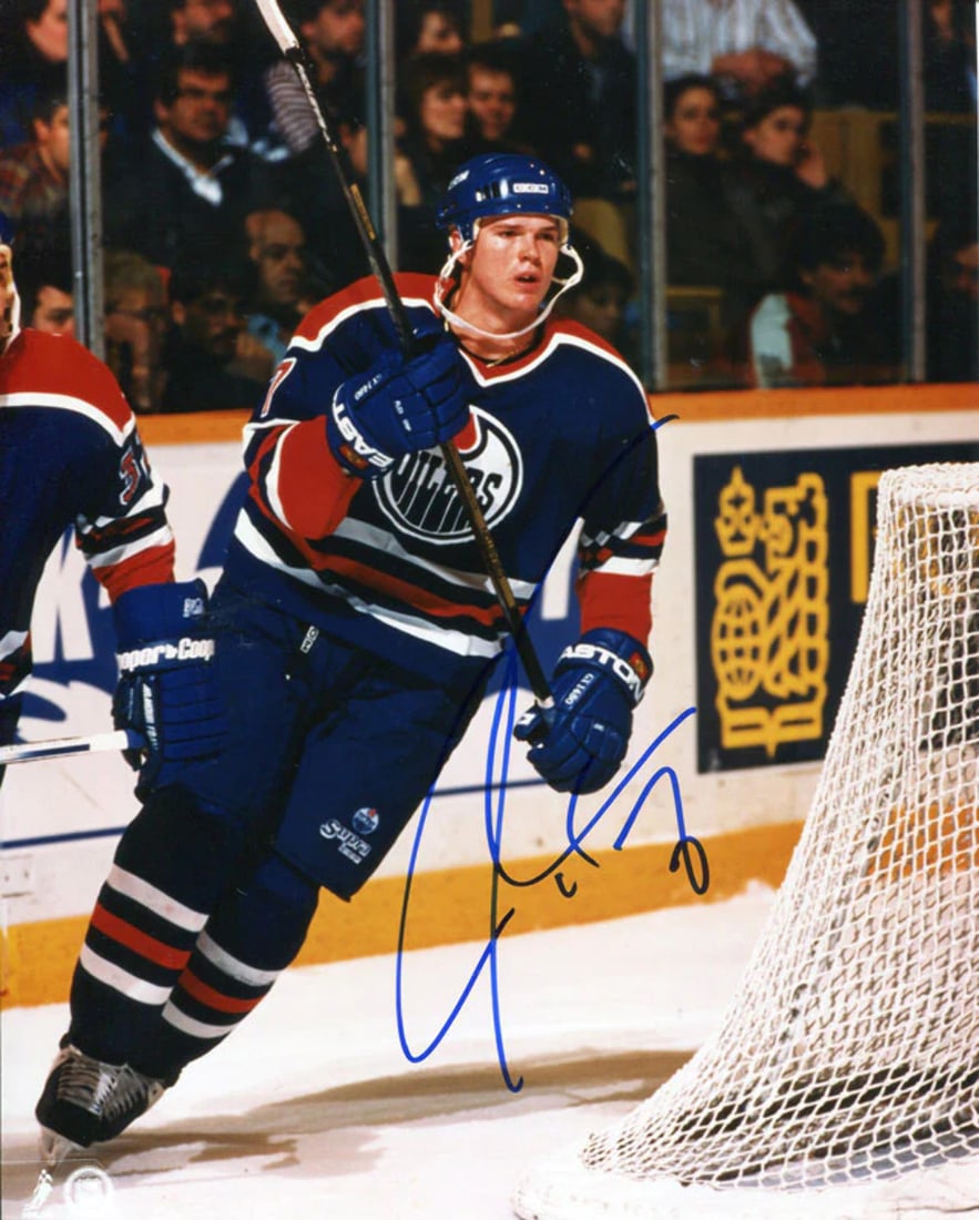 Arrnot Autographed 8x10 Photo by Jason: Arrnot Autographed 8x10 Photo by Jason Item Specifics: ? This is a Jason Arrnot Autographed 8x10 Photo Signed in blue sharpie across the photo Jason is skating behind the net, while playing for the