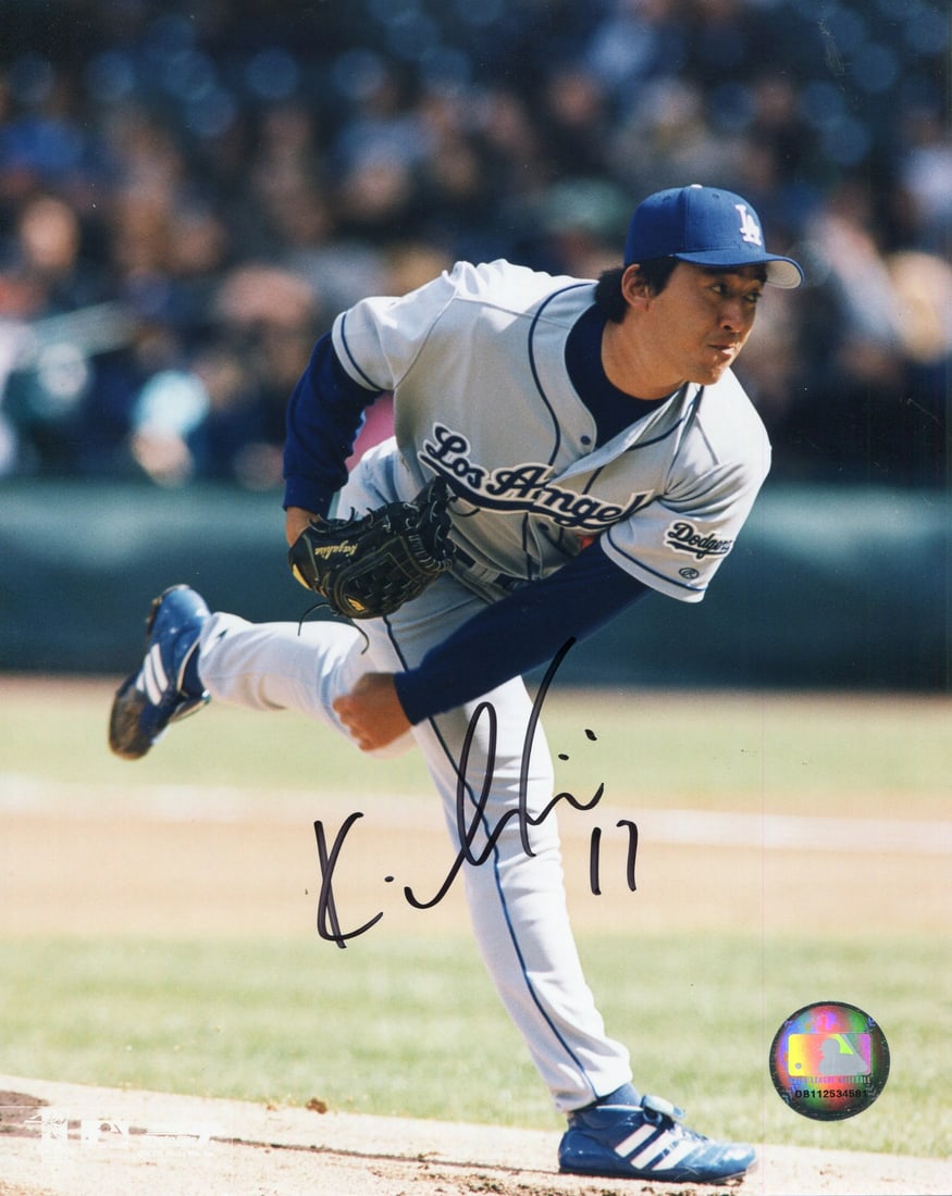 Kazuhiro Ishii Autographed 8x10 Photo: Kazuhiro Ishii Autographed 8x10 Photo Item Specifics: Kazuhiro Ishii Autographed 8x10 Photo-Los Angeles Dodgers.Signed in sharpie across the front of the photo Autograph is authenticated by , and