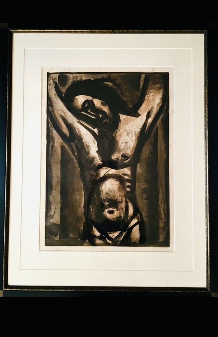 Jesus etching authentic art rare miserere limited edition rouault georges: Jesus etching authentic art rare miserere limited edition rouault georges Item Specifics: Artist: Georges Rouault Unit Of Sale: Single Piece Signed By: Georges Rouault Size: Medium Signed: Yes Title:
