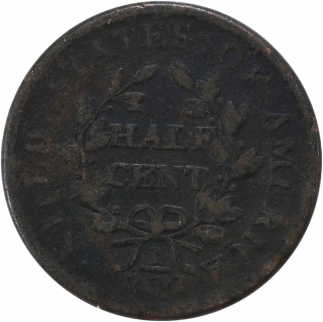 Half cent 1804 G Uncertified - 2