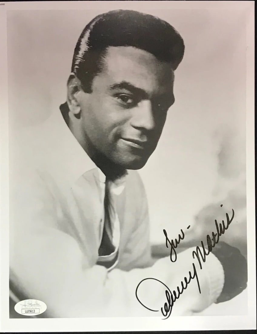 Johnny Mathis Autographed 8x10 Photo (JSA) (1 of 1)