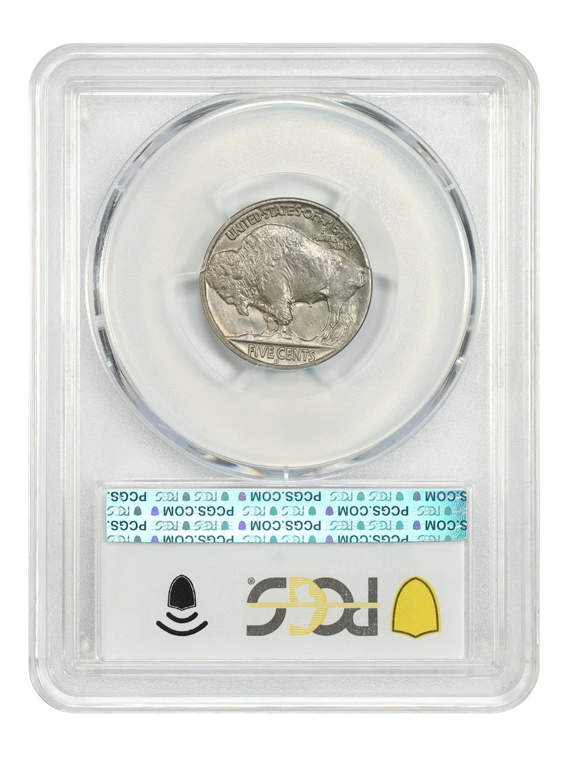 PCGS MS65 Type 2 5c Buffalo Nickel 1913-D - 2