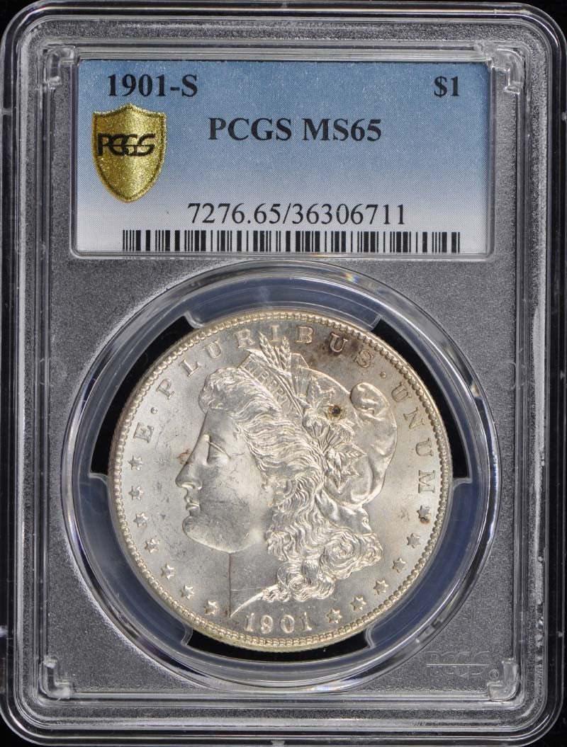 1901-S $1 Morgan Dollar PCGS MS65 (1 of 3)