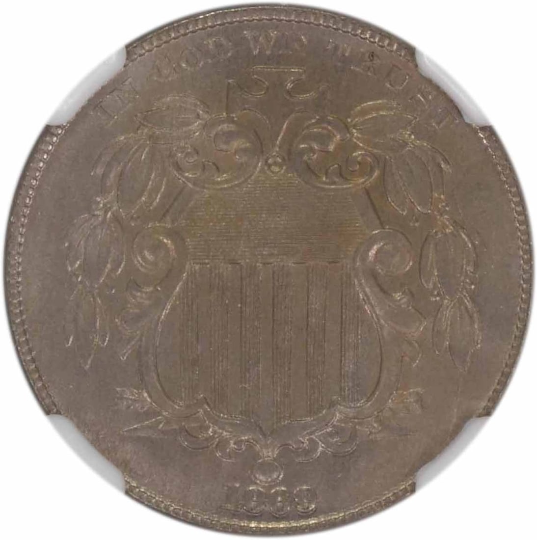 MS64 Shield Nickel 1869 - 2