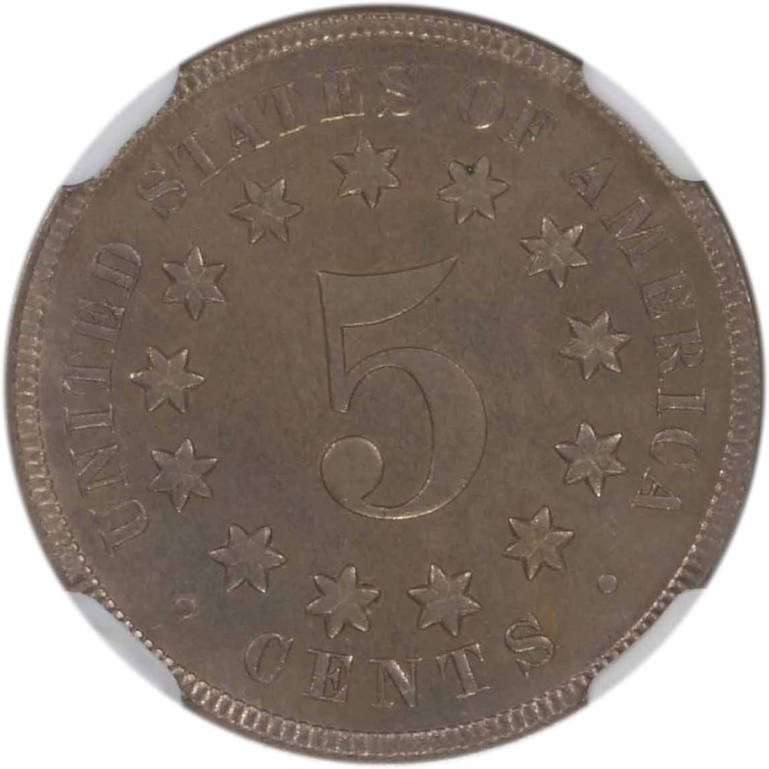 MS64 Shield Nickel 1869 - 3