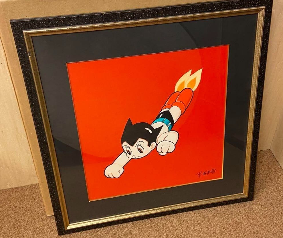 Atom Go Piezograph Giclee Canvas Tezuka Osamu Limited Edition Signed: Atom Go Piezograph Giclee Canvas Tezuka Osamu Limited Edition Signed Item Specifics: Artist: Osamu Tezuka Signed By: Osamu Tezuka Image Orientation: Portrait Size: Medium Signed: Yes Material: Canvas 