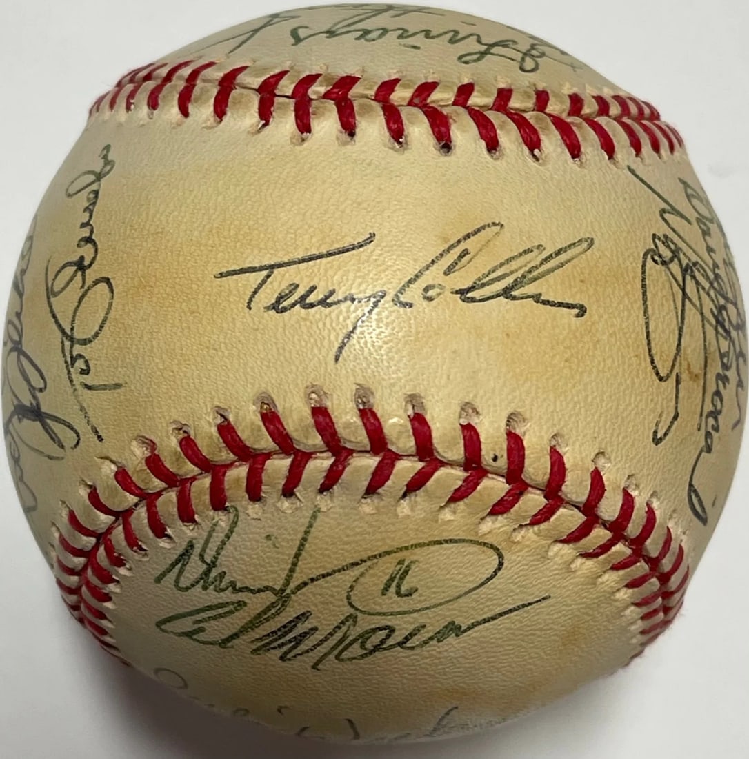 Signed Baseball Team Astros 1996 Houston (1 of 6)