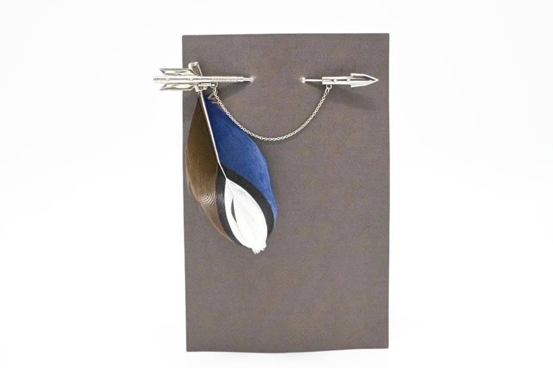 Louis Vuitton Hunter Arrow Feather Brooch 2012 Fall Winter Men's Collection Rare: Louis Vuitton Hunter Arrow Feather Brooch 2012 Fall Winter Men's Collection Rare Item Specifics: Brand: LOUIS VUITTON Country/Region Of Origin: France Country: Japan Original/Reproduction: Original