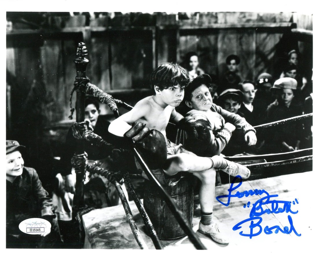 Bond Butch Autographed Tommy Photo 8x10 JSA (1 of 2)