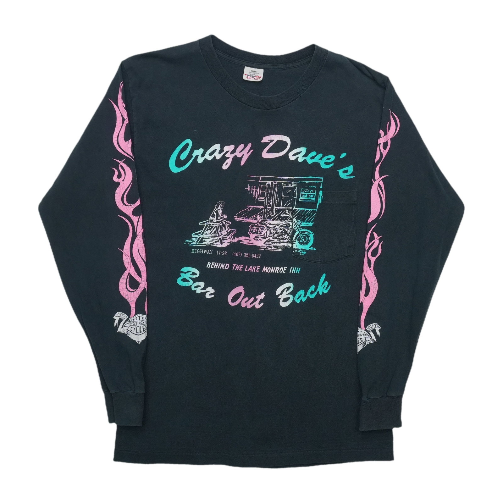 1990s Harley Davidson Bike Week Long Sleeve Shirt (1 of 5)