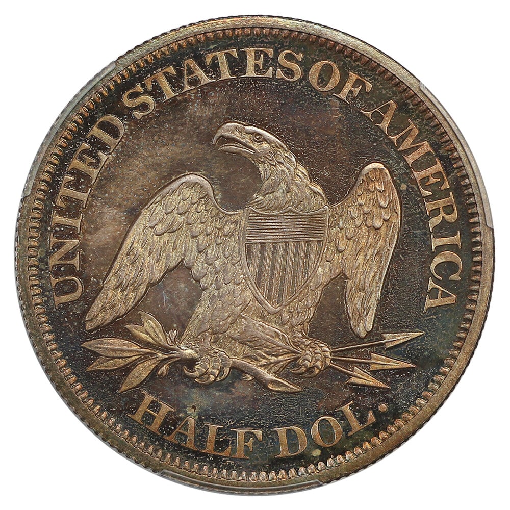 PCGS 50C 1865 PR66 - 4