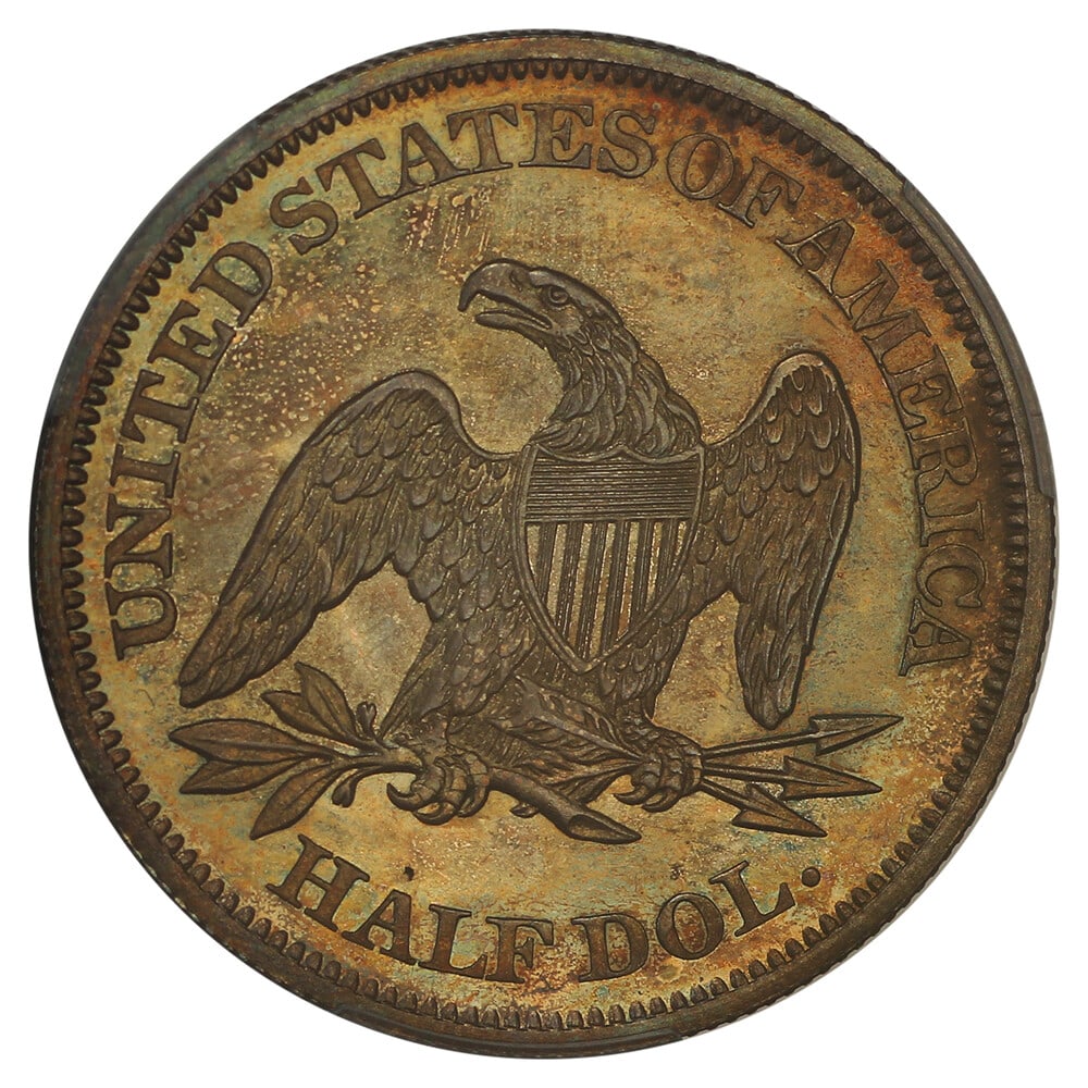 PCGS 50C 1865 PR66 - 7
