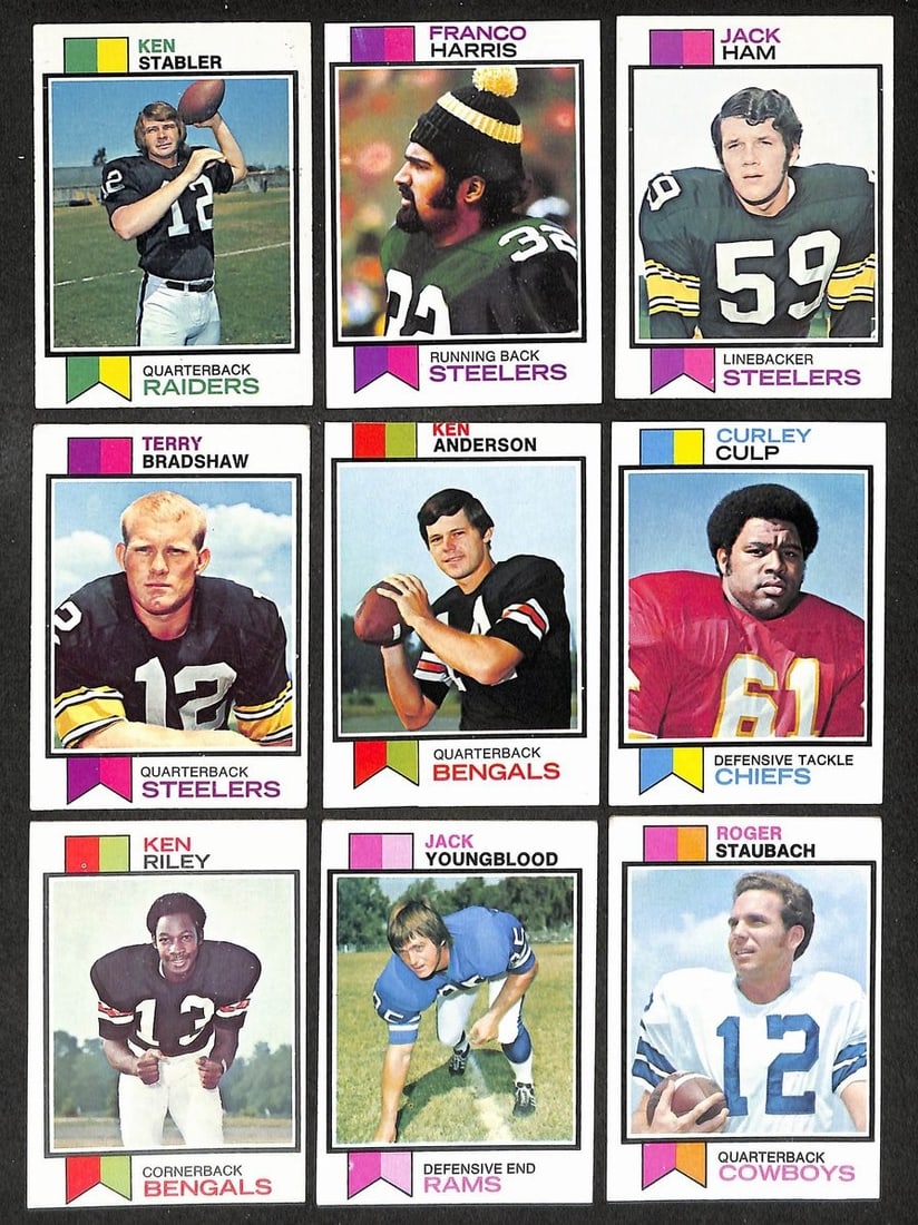 1973 Topps Football Complete Set (528) Harris RC Stabler RC Ham RC 210423 (1 of 3)