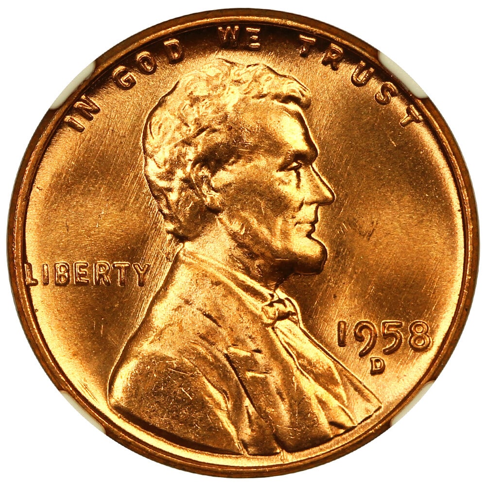 1958-D 1C NGC MS67RD - 3
