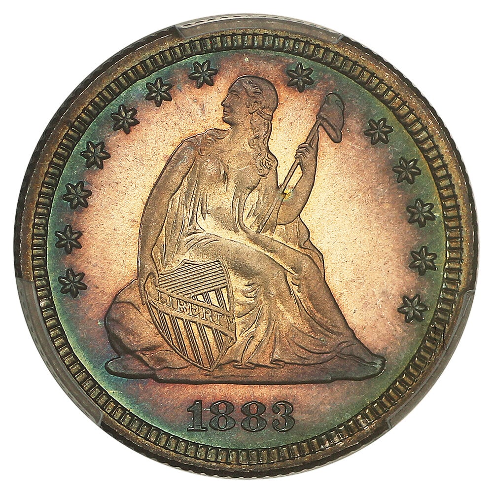 1883 25C PCGS PR68 - 5