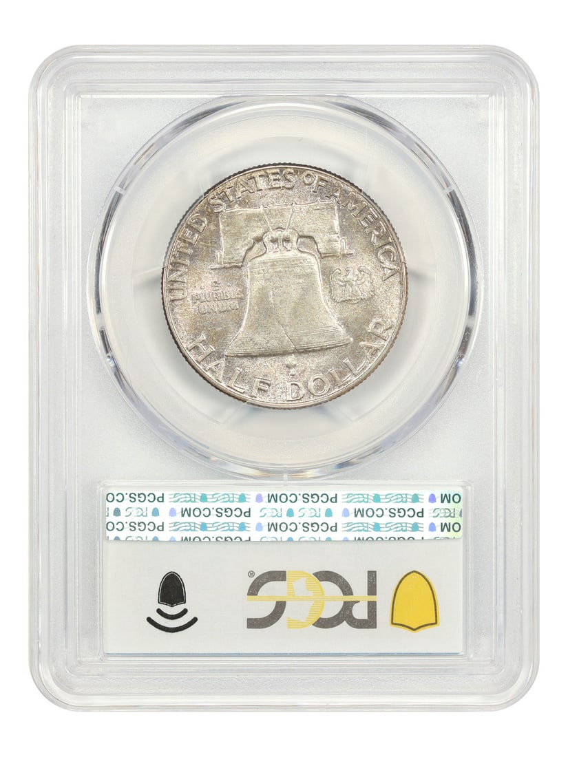 PCGS MS67FBL 50C Half Dollar Franklin - 2
