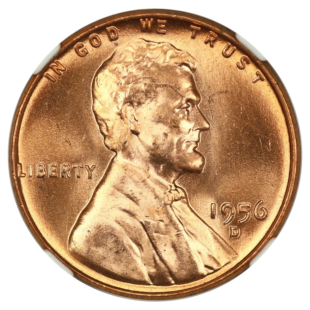 1956-D 1C NGC MS67RD - 3