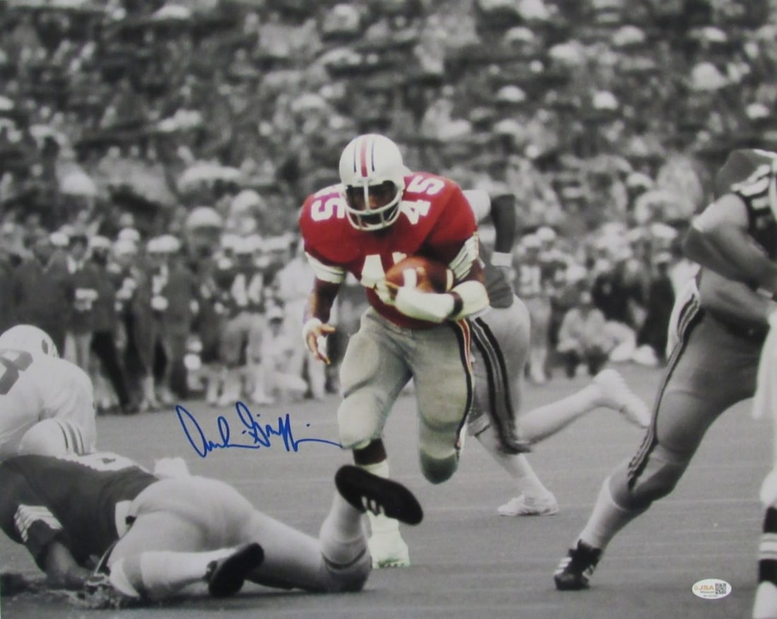 Archie Griffin Ohio State Autographed/ Signed 16x20 Photo JSA 208839: Archie Griffin Ohio State Autographed/ Signed 16x20 Photo JSA 208839 Item Specifics: Autograph Authentication: James Spence Authentication (JSA) Original/Reprint: Original Product: Photo Sport: Footba