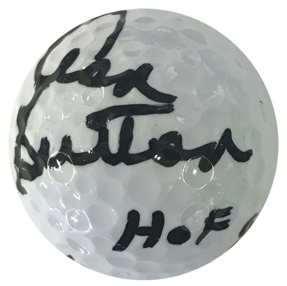 Don Sutton HOF 98 Autographed Spalding 3 Golf Ball (1 of 1)