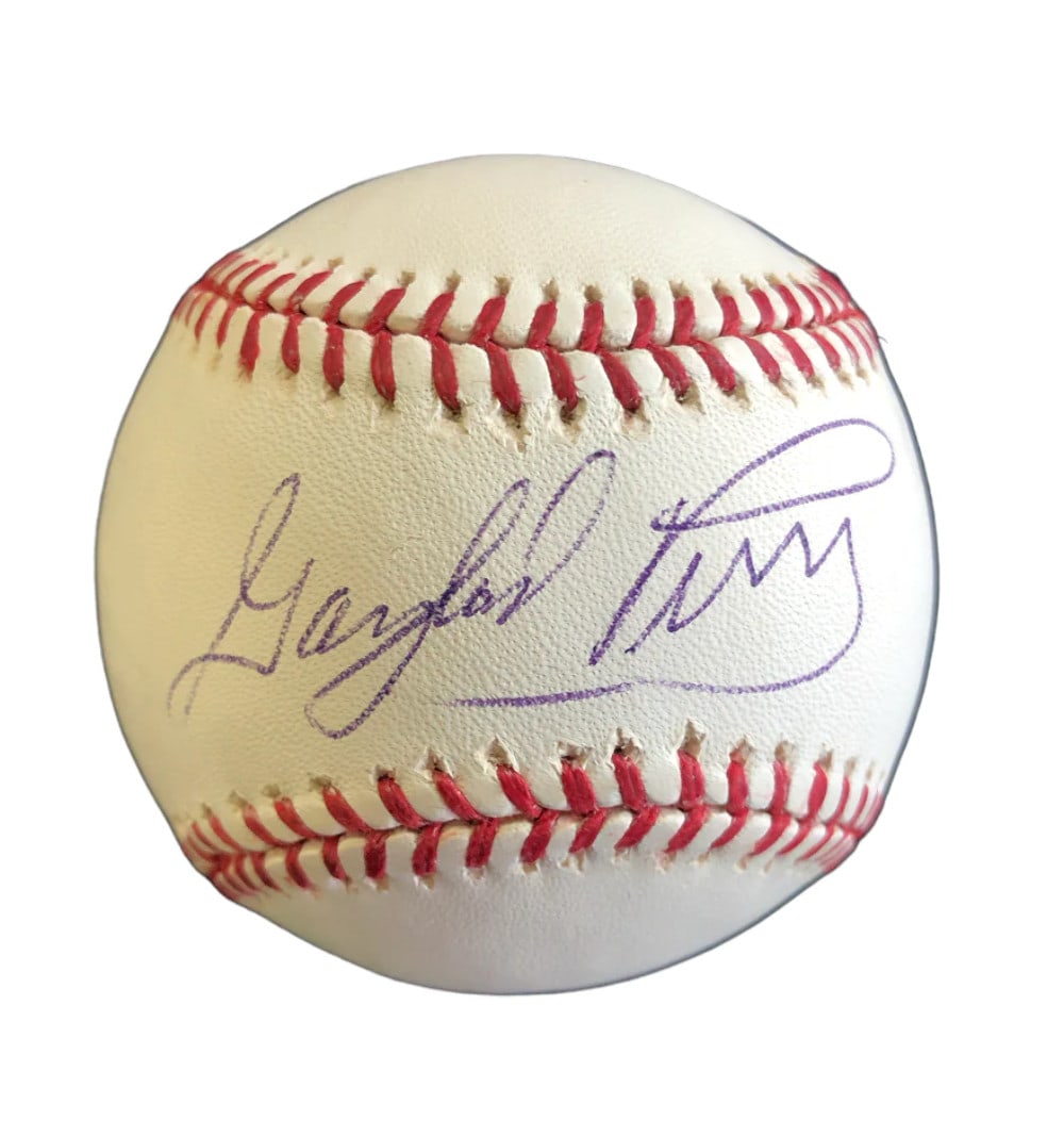 Perry Autographed Official Baseball Major League Gaylord (1 of 3)