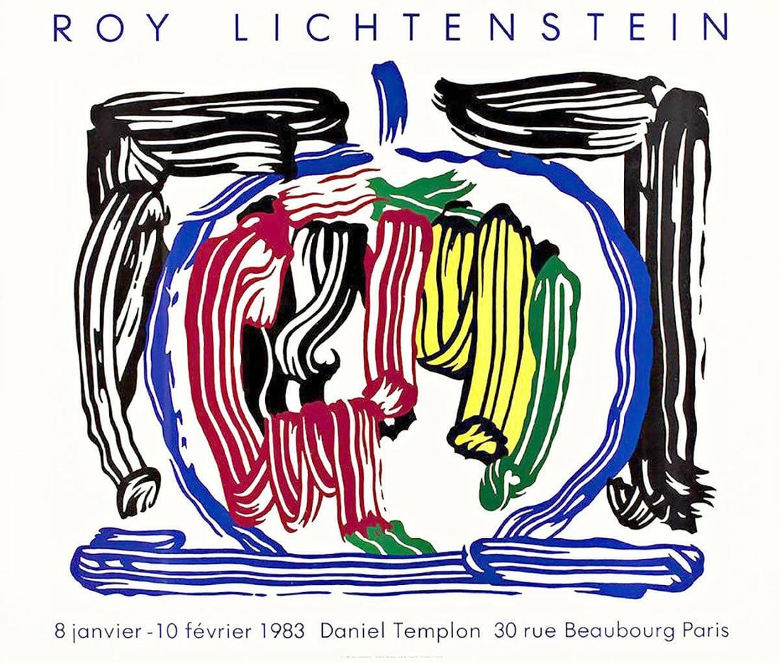 Lichtenstein Roy At Templon Daniel Galerie 1983 Paris: Lichtenstein Roy At Templon Daniel Galerie 1983 Paris Item Specifics: Artist: LICHTENSTEIN Style: Vintage Date Of Creation: 1990-1999 Year Of Production: 1983 Width (Inches): 25.5 Color: White Subject