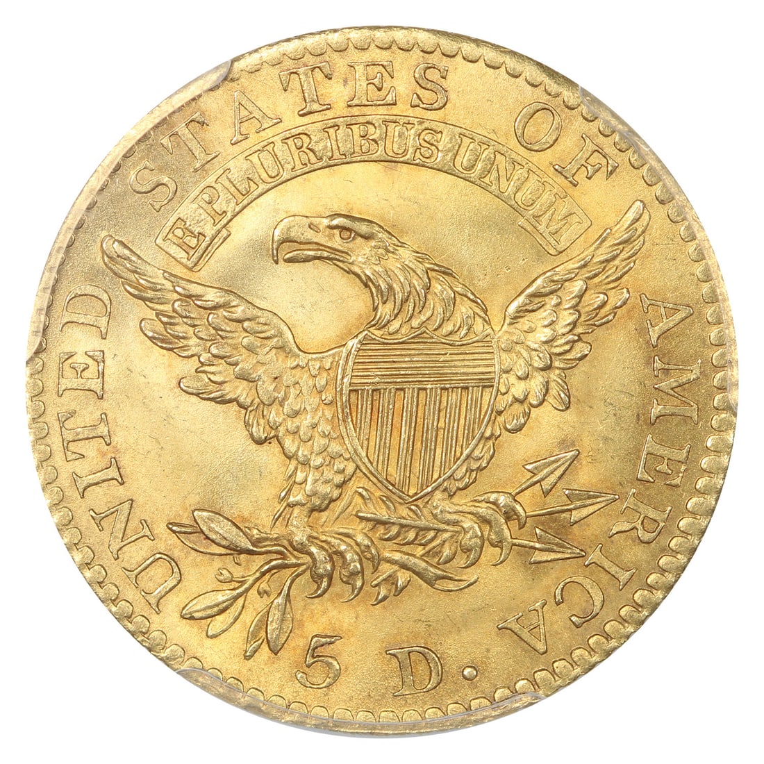 PCGS MS63 Capped Bust $5 1813 - 4