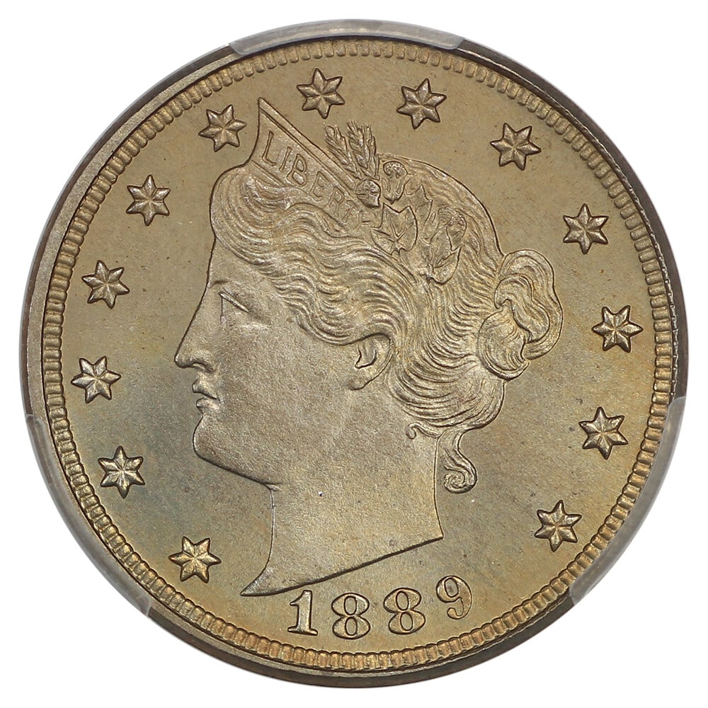 PCGS MS67 5C 1889 - 3