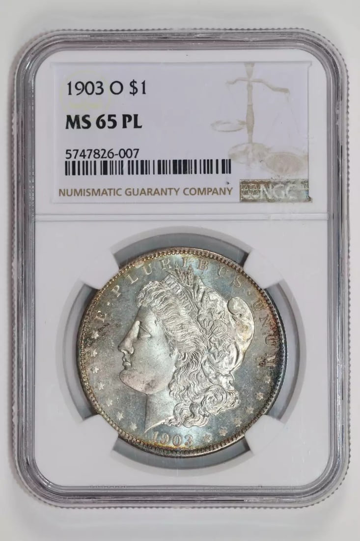 1903-O MORGAN DOLLAR NGC MS65 PL (1 of 2)