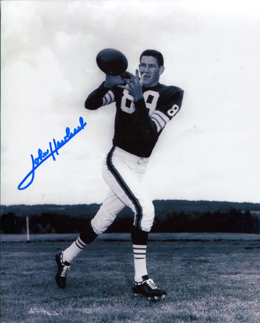 John Havlicek Autographed 8x10 Football Photo (1 of 1)