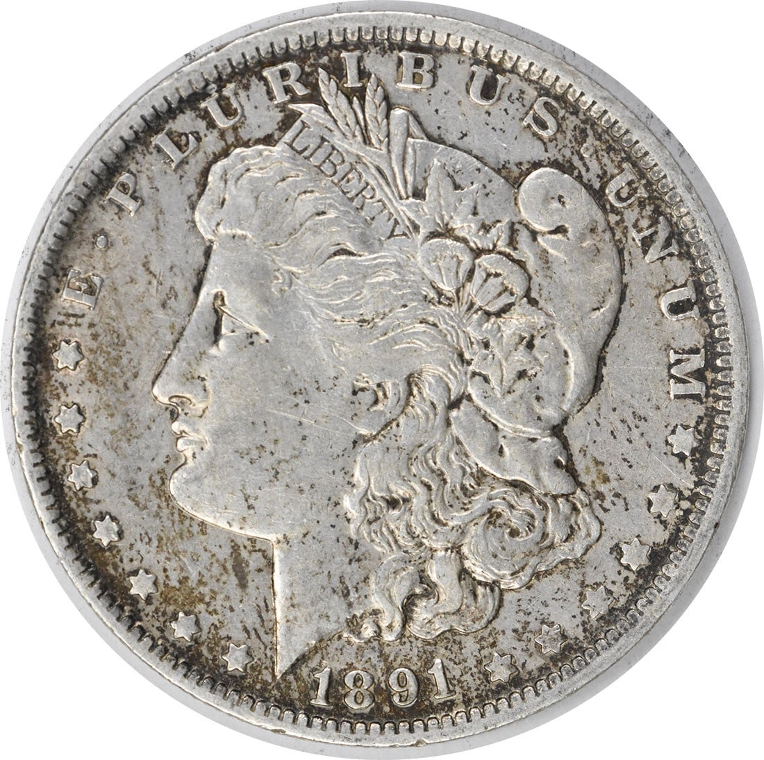 EF Uncertified 1891 Morgan Silver Dollar: EF Uncertified 1891 Morgan Silver Dollar The EF Uncertified 1891 Morgan Silver Dollar boasts its distinctive reeded edge and classic design, crafted by renowned artist George T. Morgan. With a rich hi