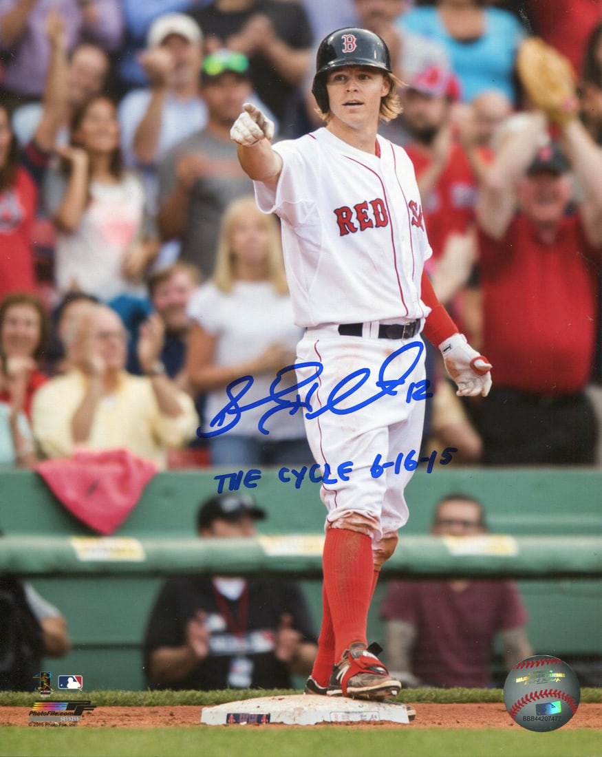 Autographed 8x10 Photo by Brock Holt (1 of 1)