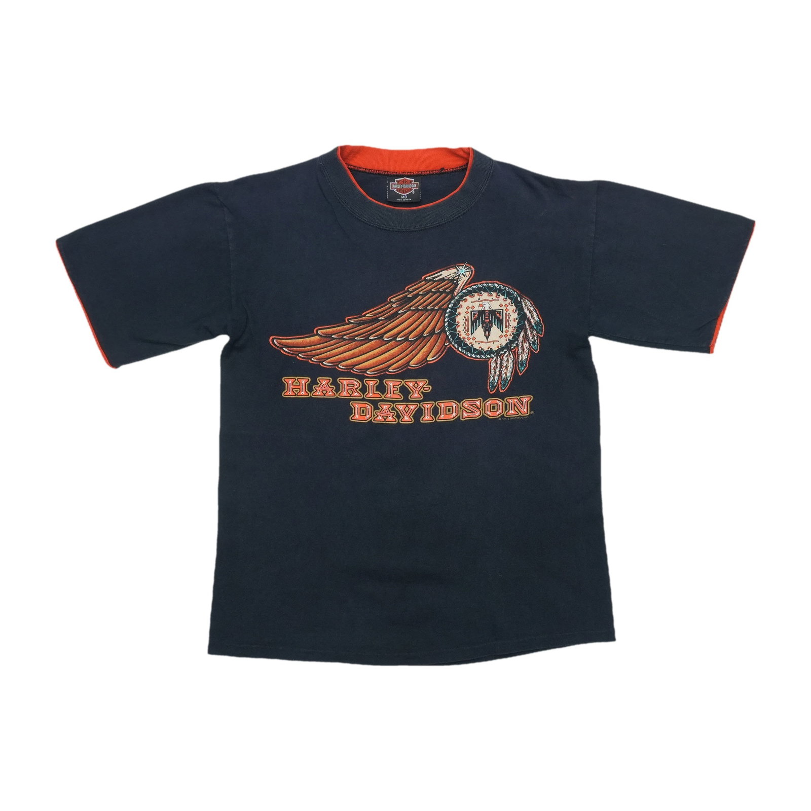 1990s Harley Davidson Yucca Valley California Shirt (1 of 5)
