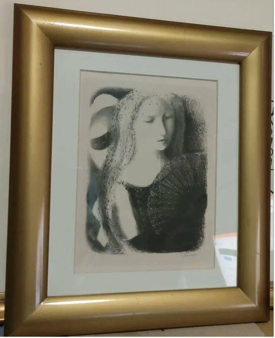Ludmila Jirincova Signed Lithograph Woman Portrait Czech Modernist Art, Framed: Ludmila Jirincova Signed Lithograph Woman Portrait Czech Modernist Art, Framed Item Specifics: Artist: Ludmila Jirincova Signed By: Ludmila Jirincova Image Orientation: Portrait Size: Medium Signed: Y