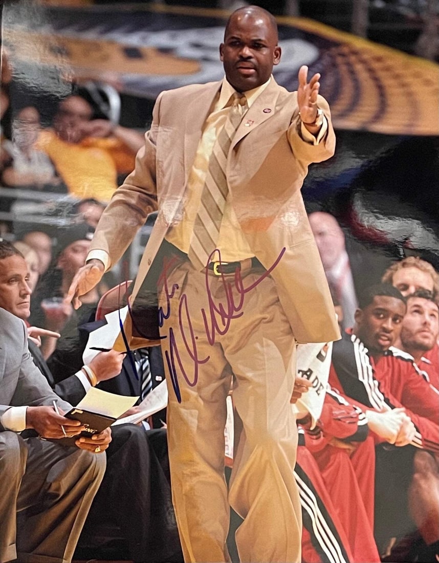 Nate McMillian Autographed 8x10 Basketball Photo (1 of 1)