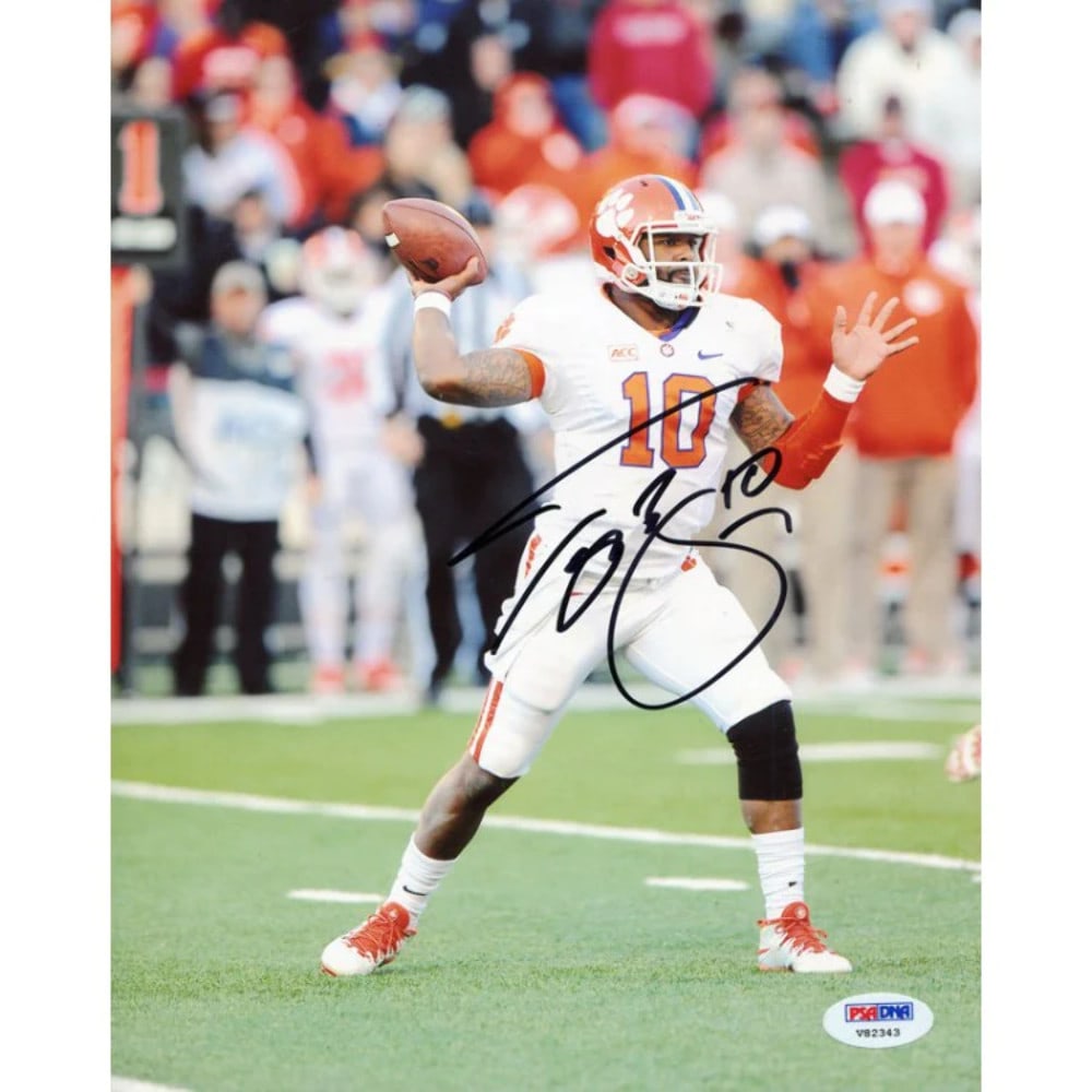Tajh Boyd Autographed 8x10 Photo (PSA/ DNA) (1 of 1)
