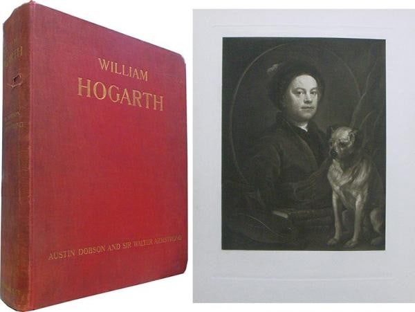 William Hogarth Monograph 1902 Austin Dobson 77 Photogravure Large Book Plates (1 of 1)