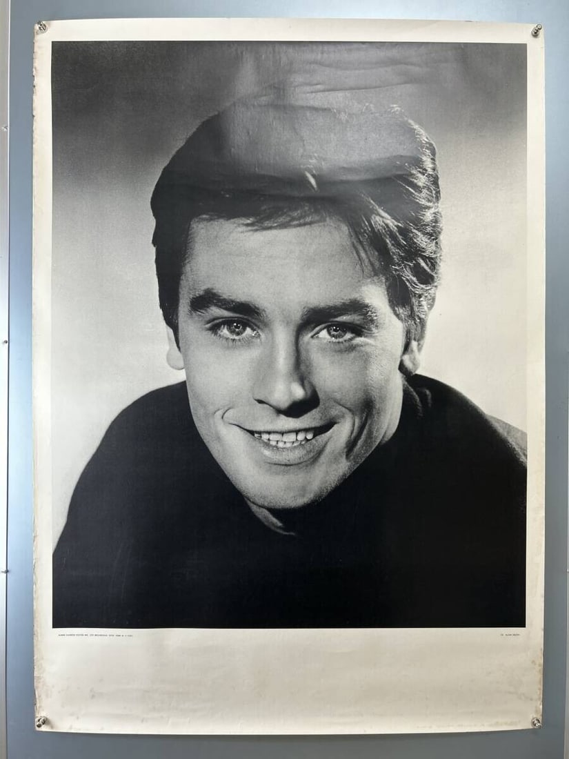 Alain Delon Large Poster 109x79 cm (43x31 in): Alain Delon Large Poster 109x79 cm (43x31 in) Item Specifics: Industry: Movies Original/Reproduction: Original Product Disclaimer: Not affiliated with studios or IP owners; items are offered for