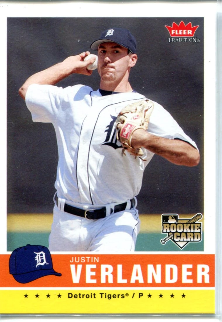 Justin Verlander 2006 Deck Upper Rookie Card (1 of 1)