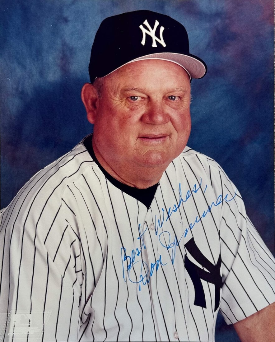 Zimmer Autographed 8x10 Baseball Photo (1 of 1)