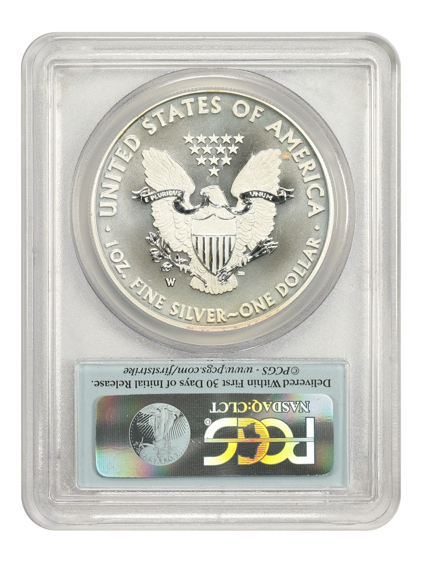 PCGS Enhanced MS69 West Point Mint Set First Strike Silver Eagle - 2